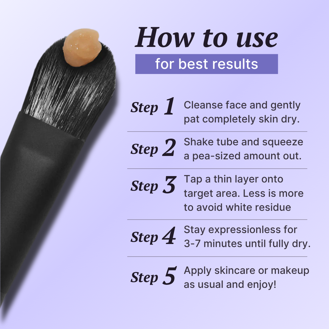 Instant face Tightener No-Filter Primer with Brush FREE !