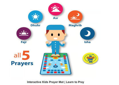 Kids High Quality Islamic Prayer Mat