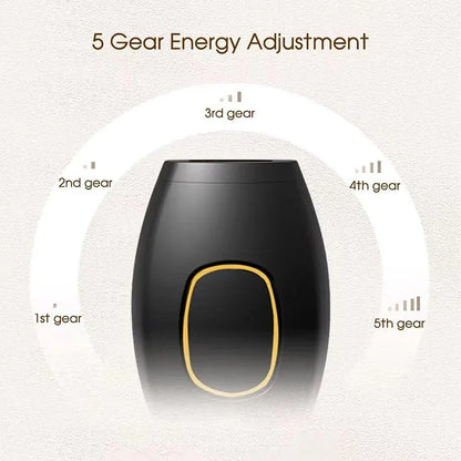 IPL laser hair removal device